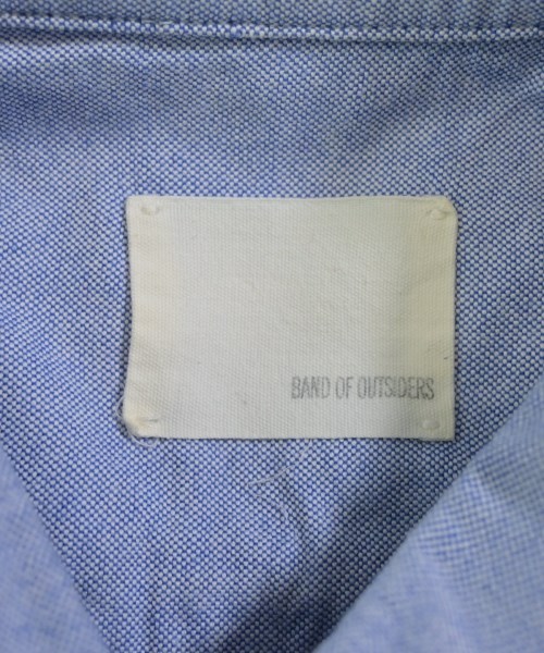 Band Of Outsiders（バンドオブアウトサイダーズ）カジュアルシャツ 青 サイズ:XS メンズ/2200632927630