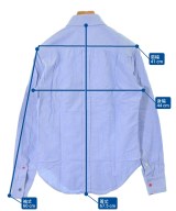 Band Of Outsiders（バンドオブアウトサイダーズ）カジュアルシャツ 青 サイズ:XS メンズ/2200632927630