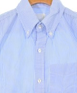 Band Of Outsiders（バンドオブアウトサイダーズ）カジュアルシャツ 青 サイズ:XS メンズ/2200632927647