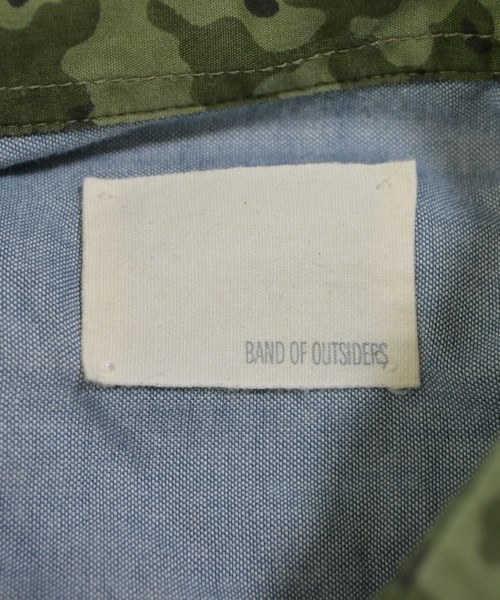 Band Of Outsiders（バンドオブアウトサイダーズ）カジュアルシャツ 青 サイズ:0(XS位) メンズ/2200632927654