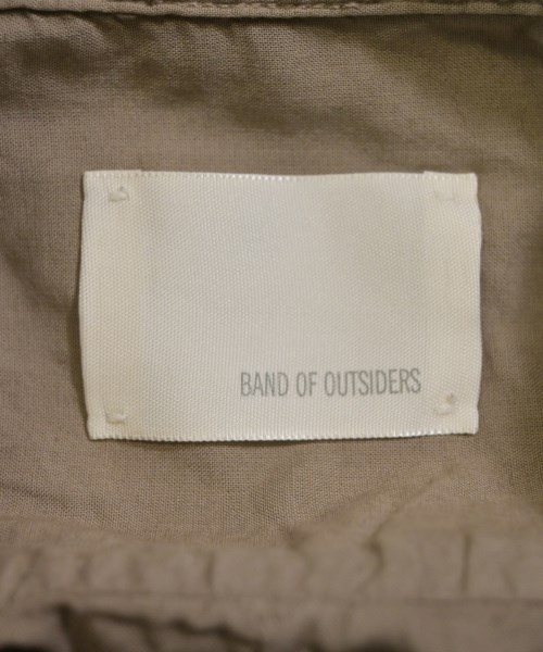 Band Of Outsiders（バンドオブアウトサイダーズ）カジュアルシャツ 茶 サイズ:XS メンズ/2200632927678