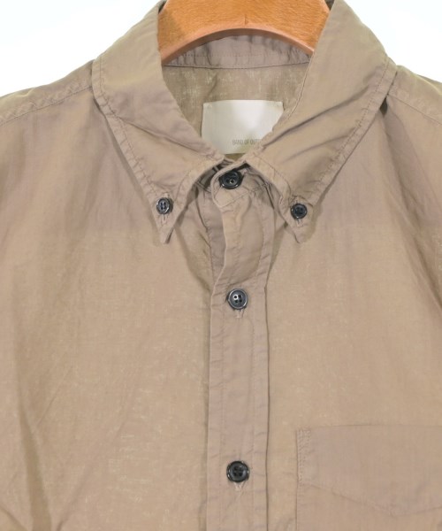 Band Of Outsiders（バンドオブアウトサイダーズ）カジュアルシャツ 茶 サイズ:XS メンズ/2200632927678
