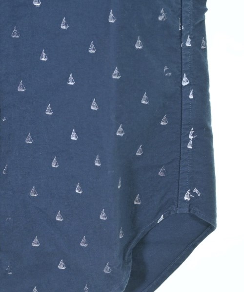 Band Of Outsiders（バンドオブアウトサイダーズ）カジュアルシャツ 紺 サイズ:XS メンズ/2200632927685