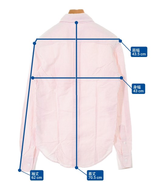 Band Of Outsiders（バンドオブアウトサイダーズ）カジュアルシャツ 白 サイズ:S メンズ/2200632927722