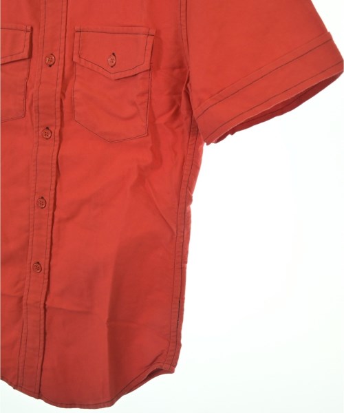 Band Of Outsiders（バンドオブアウトサイダーズ）カジュアルシャツ 赤 サイズ:0(XS位) メンズ/2200632927777