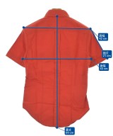 Band Of Outsiders（バンドオブアウトサイダーズ）カジュアルシャツ 赤 サイズ:0(XS位) メンズ/2200632927777