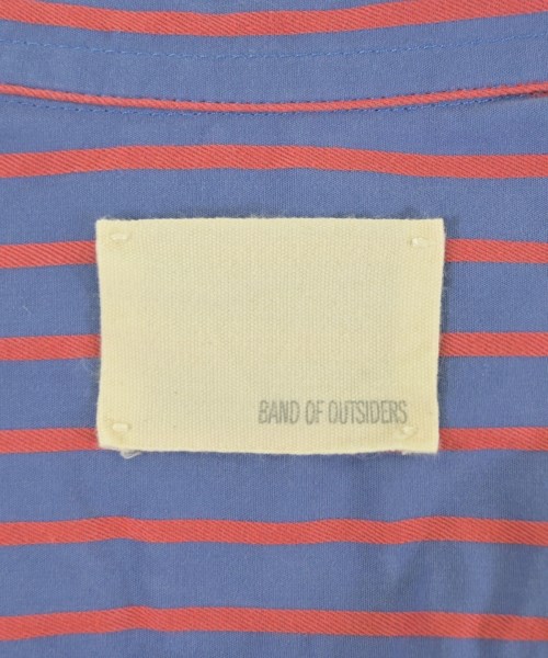Band Of Outsiders（バンドオブアウトサイダーズ）カジュアルシャツ 青 サイズ:0(XS位) メンズ/2200632927821
