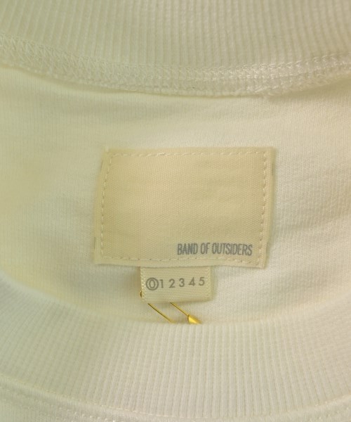 Band Of Outsiders（バンドオブアウトサイダーズ）スウェット 白 サイズ:0(XS位) メンズ/2200632927876