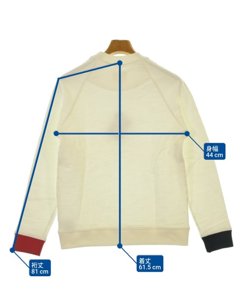 Band Of Outsiders（バンドオブアウトサイダーズ）スウェット 白 サイズ:0(XS位) メンズ/2200632927876