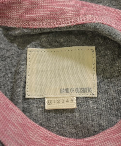 Band Of Outsiders（バンドオブアウトサイダーズ）Tシャツ・カットソー グレー サイズ:0(XS位) メンズ/2200612077980