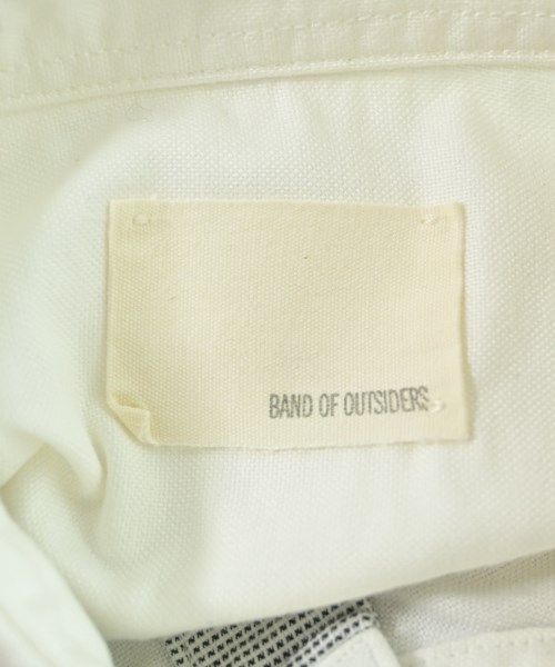 Band Of Outsiders（バンドオブアウトサイダーズ）カジュアルシャツ 白 サイズ:XS メンズ/2200625495092