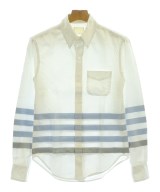 Band Of Outsiders（バンドオブアウトサイダーズ）カジュアルシャツ 白 サイズ:0(XS位) メンズ/2200625495108