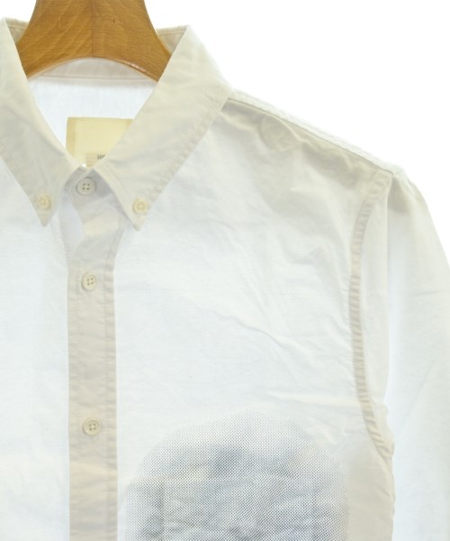 Band Of Outsiders（バンドオブアウトサイダーズ）カジュアルシャツ 白 サイズ:0(XS位) メンズ/2200625495146