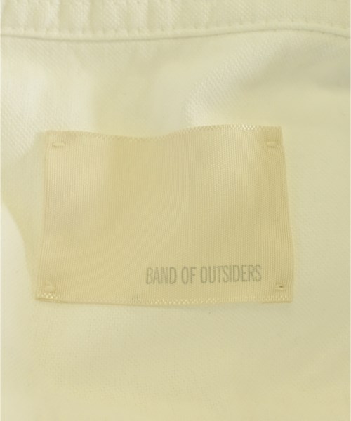 Band Of Outsiders（バンドオブアウトサイダーズ）カジュアルシャツ 白 サイズ:0(XS位) メンズ/2200625495160