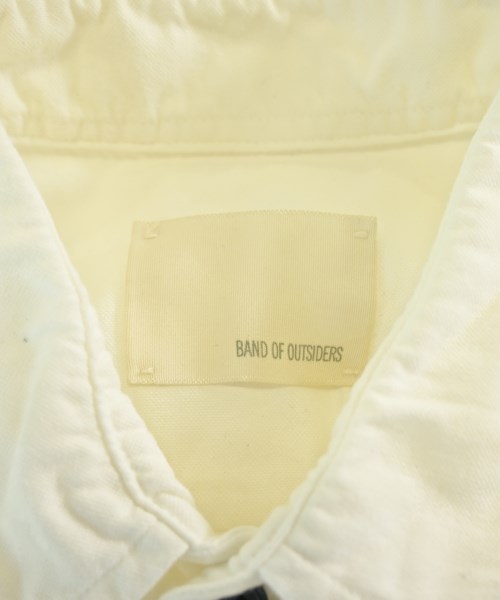 Band Of Outsiders（バンドオブアウトサイダーズ）カジュアルシャツ 白 サイズ:XS メンズ/2200625495184