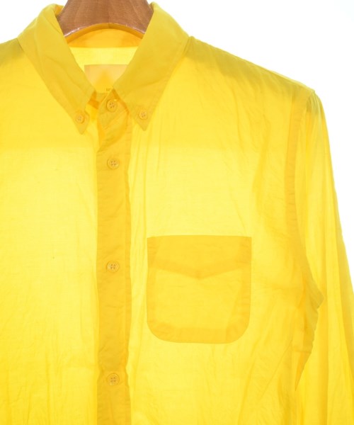 Band Of Outsiders（バンドオブアウトサイダーズ）カジュアルシャツ 黄 サイズ:1(S位) メンズ/2200631049029