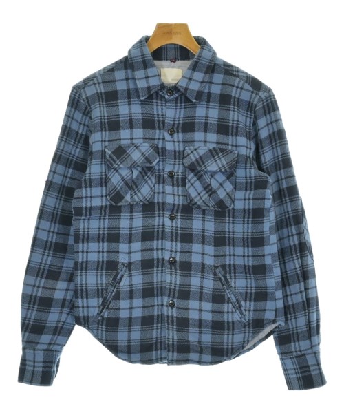 Band Of Outsiders(バンドオブアウトサイダーズ)カジュアルシャツ 青 サイズ:S/2200671125066