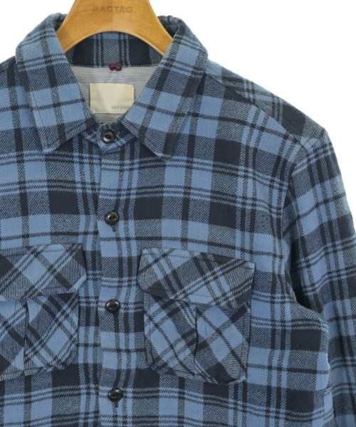 Band Of Outsiders（バンドオブアウトサイダーズ）カジュアルシャツ 青 サイズ:S メンズ/2200671125066