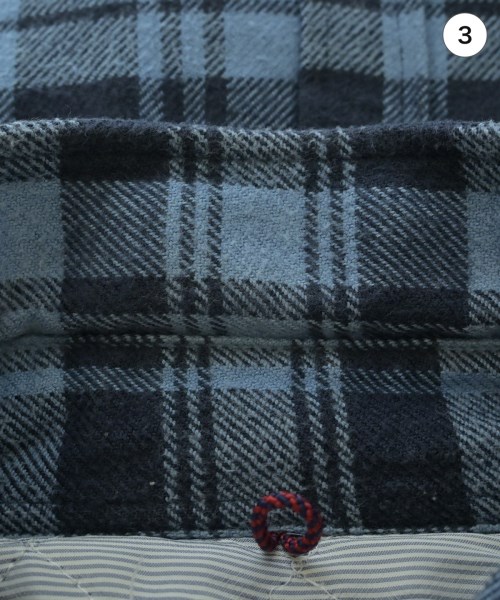 Band Of Outsiders（バンドオブアウトサイダーズ）カジュアルシャツ 青 サイズ:S メンズ/2200671125066