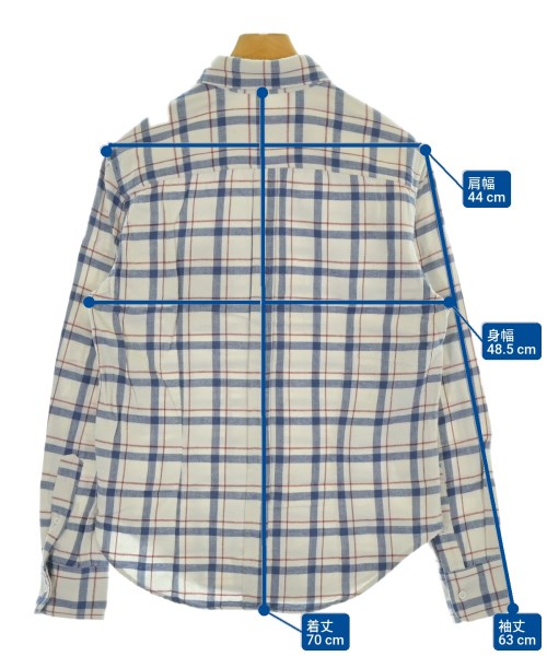 Band Of Outsiders（バンドオブアウトサイダーズ）カジュアルシャツ 白 サイズ:M メンズ/2200671125073