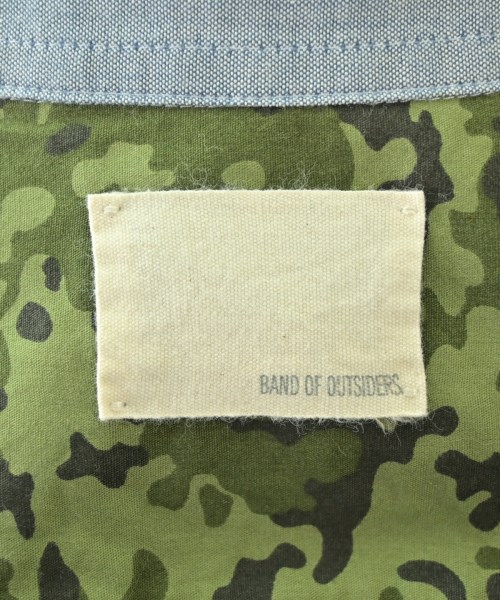 Band Of Outsiders（バンドオブアウトサイダーズ）カジュアルシャツ カーキ サイズ:0(XS位) メンズ/2200669608243