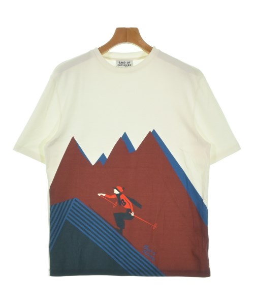 Band Of Outsiders(バンドオブアウトサイダーズ)Tシャツ・カットソー 白 サイズ:M/2200676934441