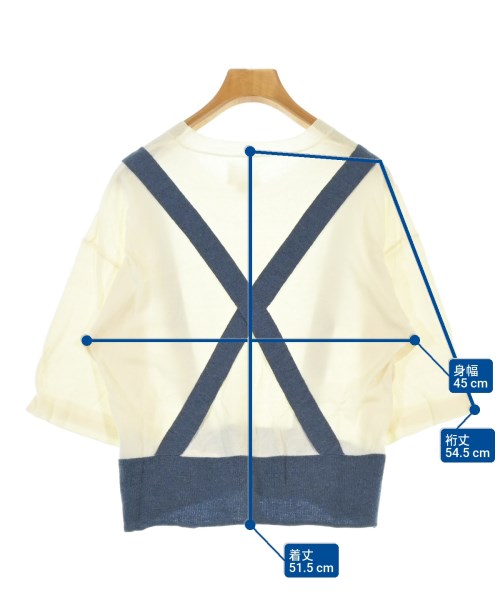 Band Of Outsiders（バンドオブアウトサイダーズ）ニット・セーター 白 サイズ:1(S位) レディース/2200677792071