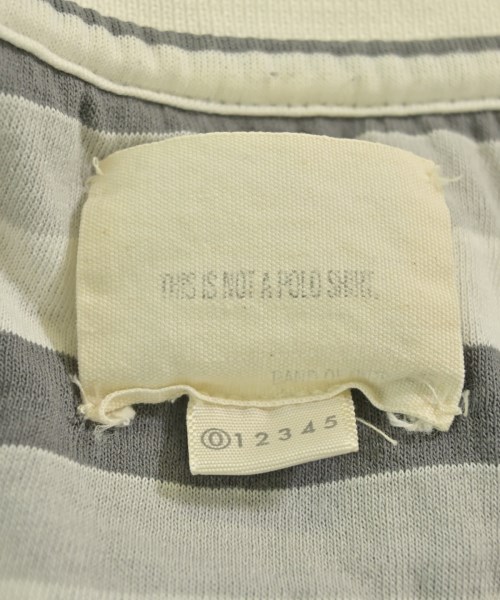 Band Of Outsiders（バンドオブアウトサイダーズ）Tシャツ・カットソー グレー サイズ:0(XS位) メンズ/2200680818188