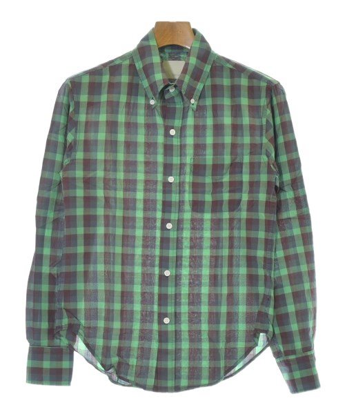 Band Of Outsiders(バンドオブアウトサイダーズ)カジュアルシャツ 緑 サイズ:0(XS位)/2200657132682