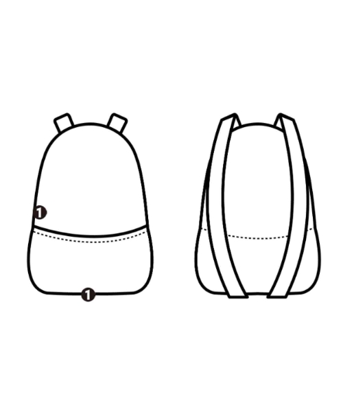 Band Of Outsiders（バンドオブアウトサイダーズ）バックパック・リュック 黒 サイズ:- メンズ/2200660419145