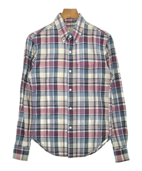 Band Of Outsiders(バンドオブアウトサイダーズ)カジュアルシャツ 青 サイズ:S/2200660702056