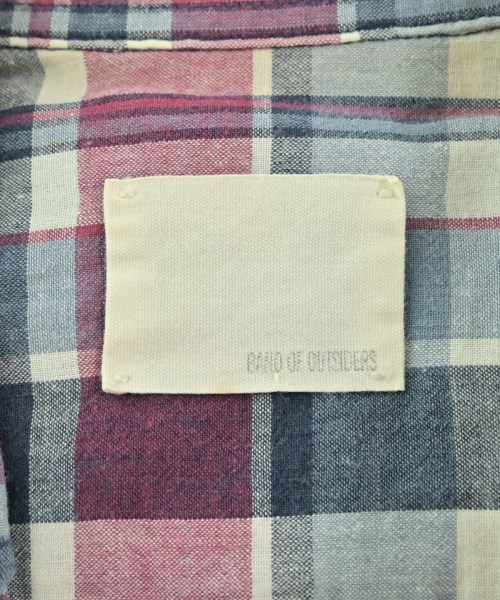 Band Of Outsiders（バンドオブアウトサイダーズ）カジュアルシャツ 青 サイズ:S メンズ/2200660702056
