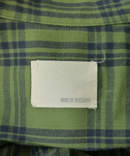 Band Of Outsiders（バンドオブアウトサイダーズ）カジュアルシャツ 緑 サイズ:S メンズ/2200645035261