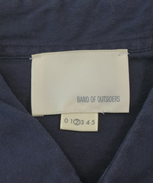 Band Of Outsiders（バンドオブアウトサイダーズ）カジュアルシャツ 紺 サイズ:2(M位) メンズ/2200663624058