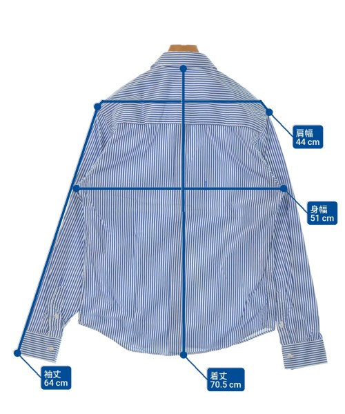 Band Of Outsiders（バンドオブアウトサイダーズ）カジュアルシャツ 青 サイズ:16 1/2(XL位) メンズ/2200660606118