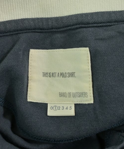 Band Of Outsiders（バンドオブアウトサイダーズ）ポロシャツ グレー サイズ:1(S位) メンズ/2200705631297