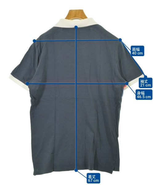 Band Of Outsiders（バンドオブアウトサイダーズ）ポロシャツ グレー サイズ:1(S位) メンズ/2200705631297