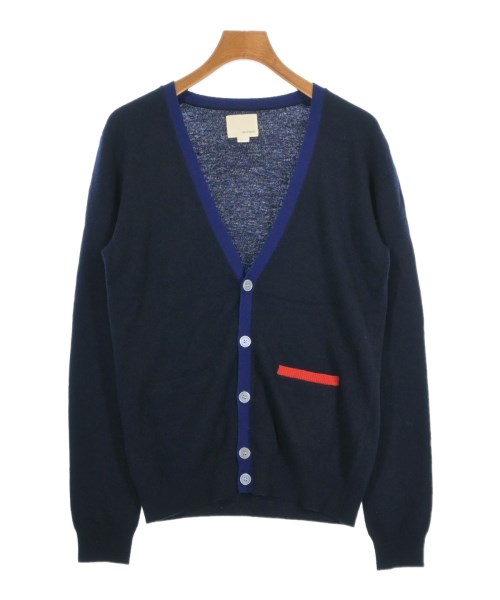 Band Of Outsiders(バンドオブアウトサイダーズ)カーディガン 紺 サイズ:1(S位)/2200691416571