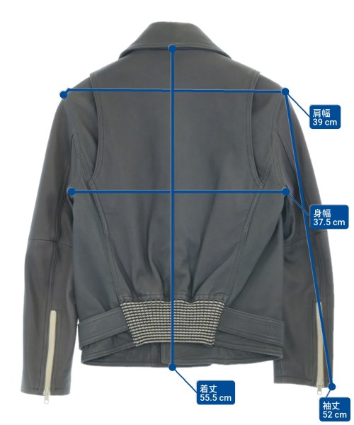 Band Of Outsiders（バンドオブアウトサイダーズ）ライダース 青 サイズ:0(XS位) レディース/2200687695263