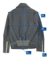 Band Of Outsiders（バンドオブアウトサイダーズ）ライダース 青 サイズ:0(XS位) レディース/2200687695263