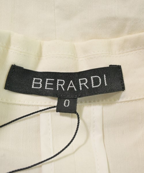 BERARDI（ベラルディ）テーラードジャケット 白 サイズ:0(XS位) レディース/2200622987071