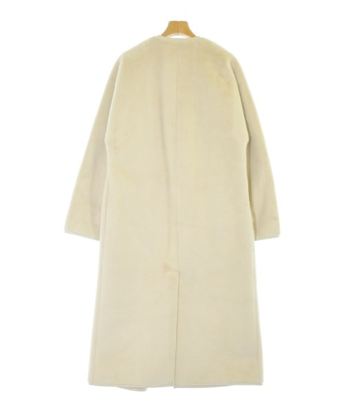 TARA JARMON（タラジャーモン）コート 白 サイズ:36(XS位) レディース/2200640259020