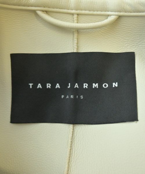 TARA JARMON（タラジャーモン）コート 白 サイズ:36(XS位) レディース/2200640259020