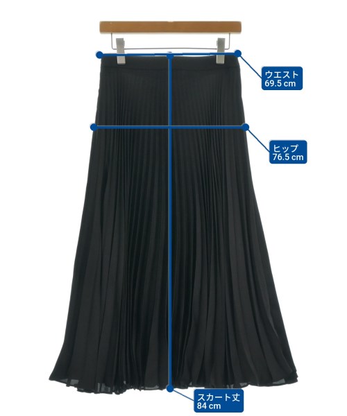 TARA JARMON（タラジャーモン）ロング・マキシ丈スカート 黒 サイズ:36(XS位) レディース/2200619953065