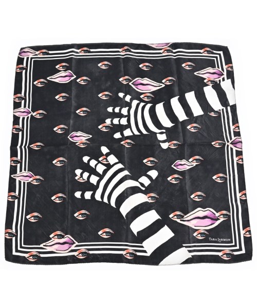 TARA JARMON(タラジャーモン)バンダナ・スカーフ 黒 サイズ:-/2200674555037