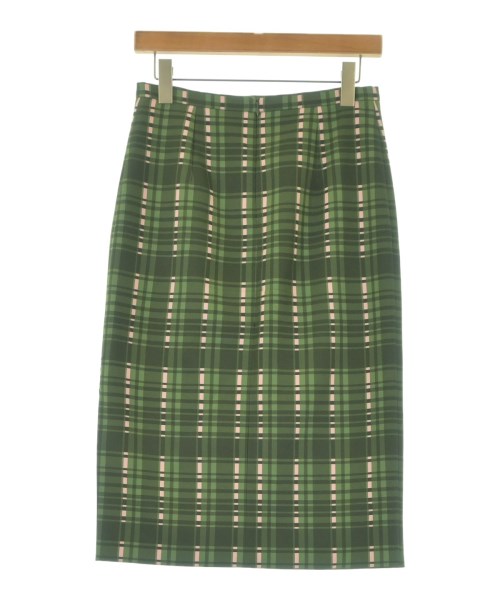 TARA JARMON（タラジャーモン）ひざ丈スカート 緑 サイズ:36(XS位) レディース/2200674555075