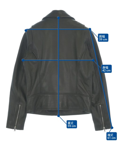 TARA JARMON（タラジャーモン）ライダース 黒 サイズ:36(XS位) レディース/2200672140013