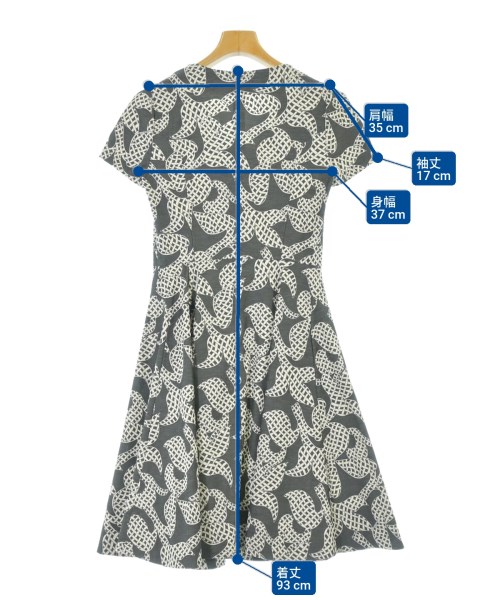 TARA JARMON（タラジャーモン）ワンピース グレー サイズ:S レディース/2200676629026