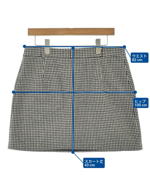 TARA JARMON（タラジャーモン）ミニスカート 黒 サイズ:44(L位) レディース/2200657567033