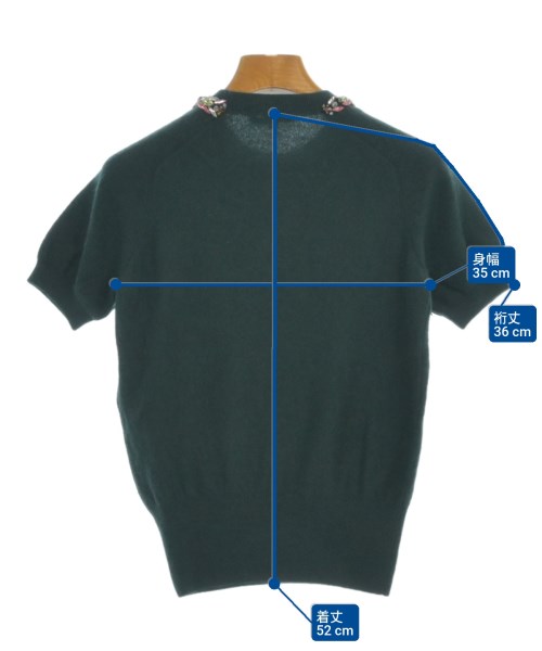 TARA JARMON（タラジャーモン）ニット・セーター 緑 サイズ:S レディース/2200651185141